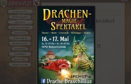Pressearbeit Drachen-Magierfest Hobrechtsfelde